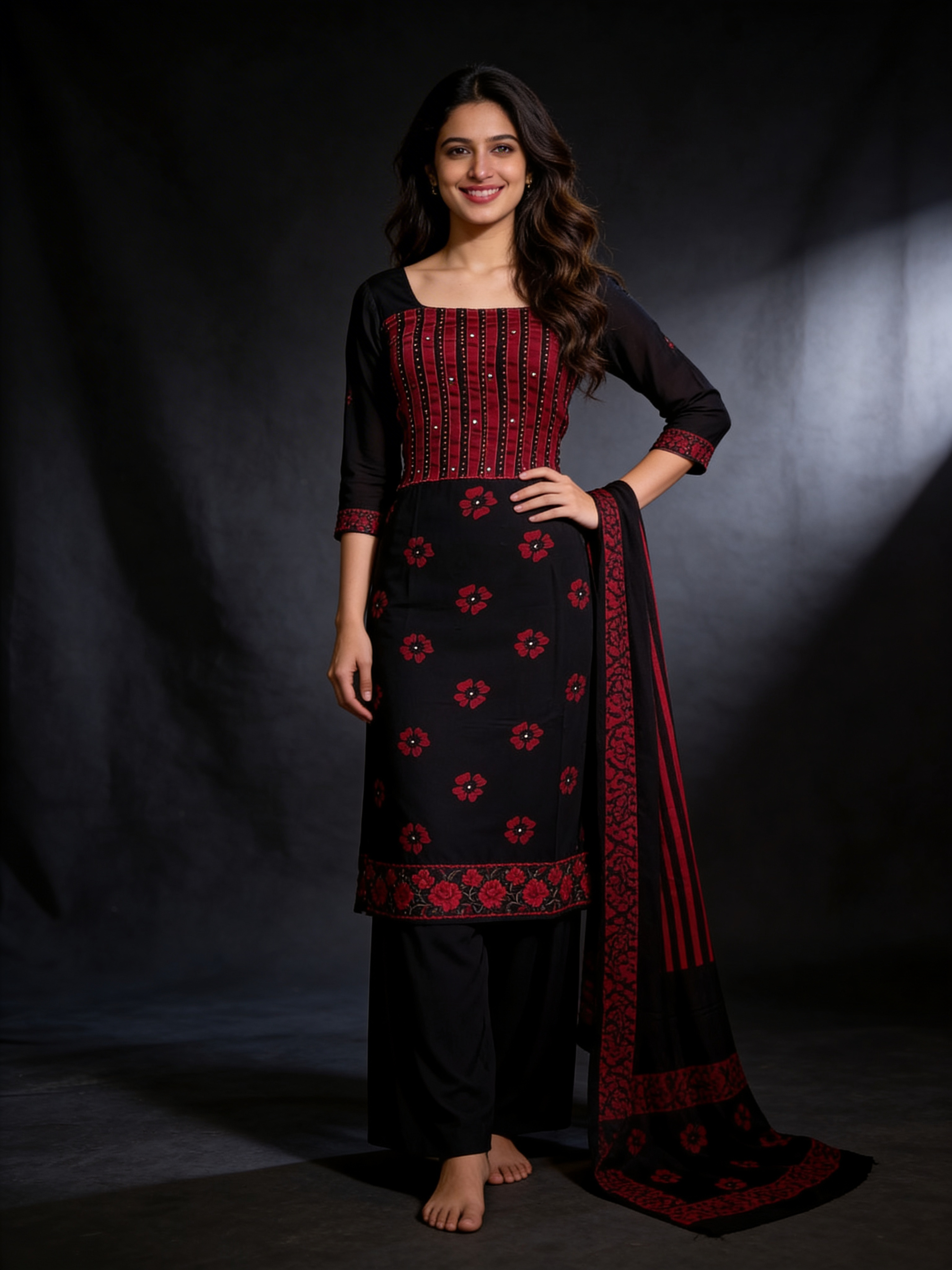 Salwar Suit AI generated fashion