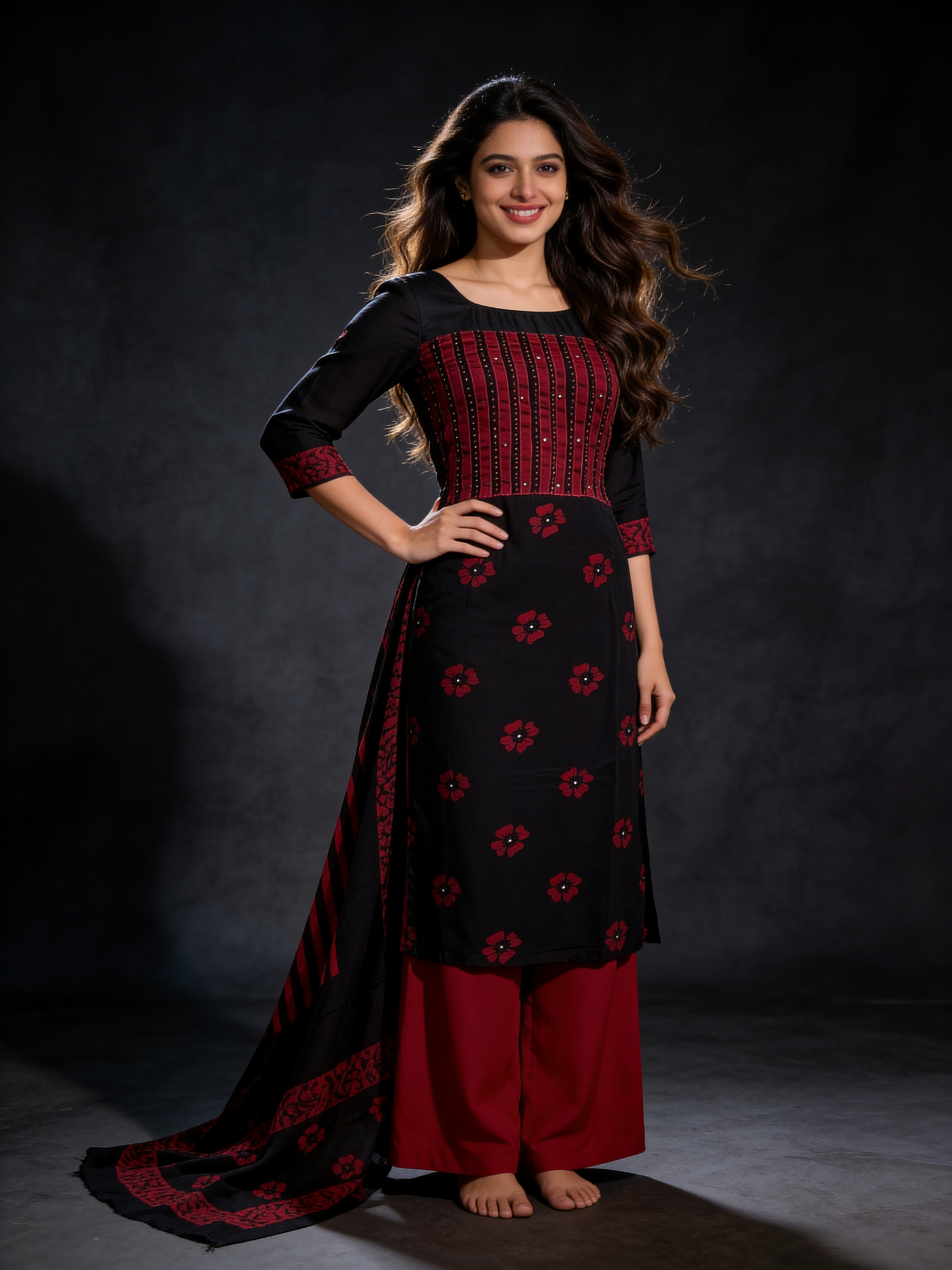 Salwar Suit AI generated fashion